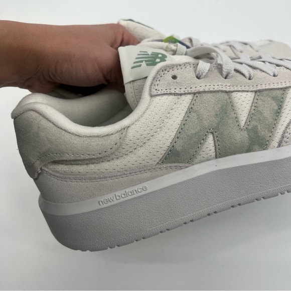 New Balance CT302 White Green Calssic Tie Dye Suede Upper Lace Up Sneakers 11 - Picture 10 of 14
